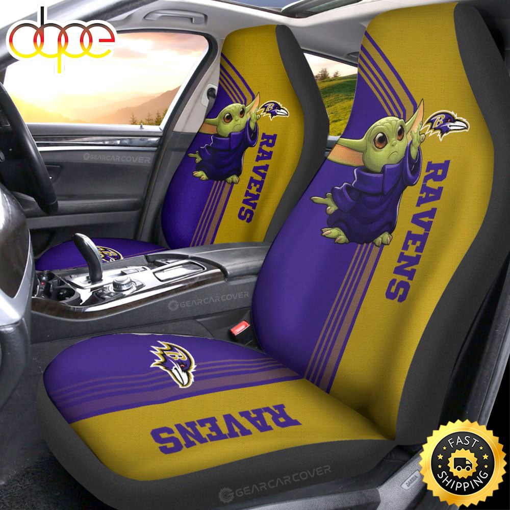 Baltimore Ravens Car Seat Covers Custom Car Accessories 3310 Gw3qnl