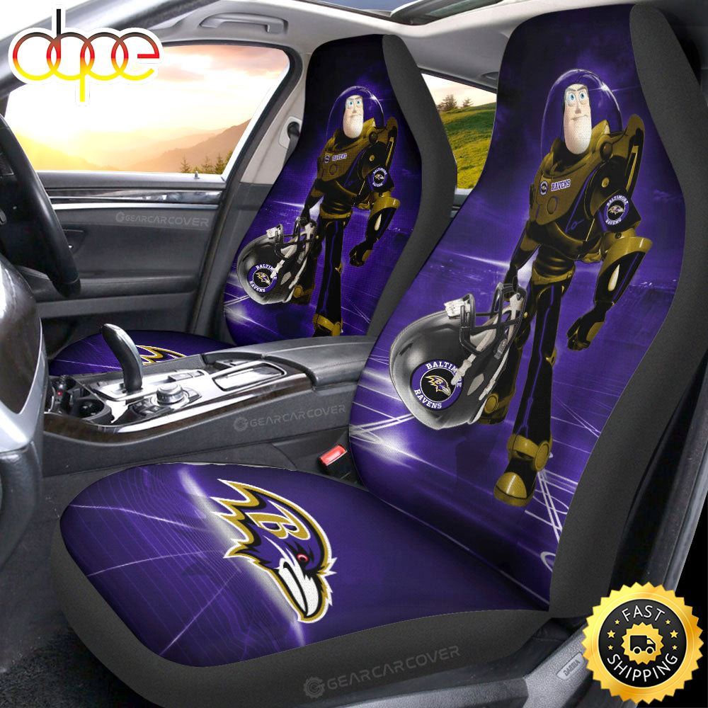 Baltimore Ravens Car Seat Covers Custom Car Accessories Kzelst