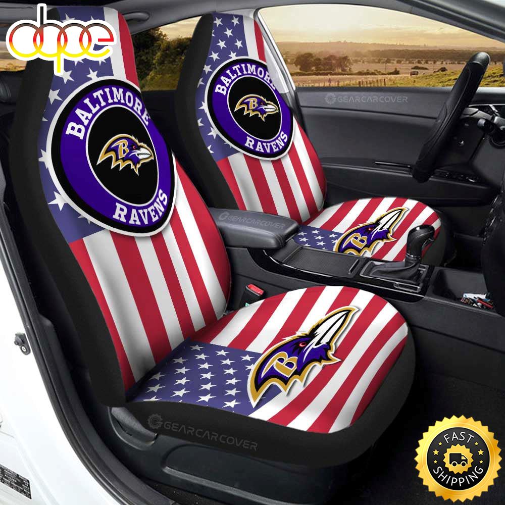 Baltimore Ravens Car Seat Covers Custom Car Decor Accessories Ayafdd