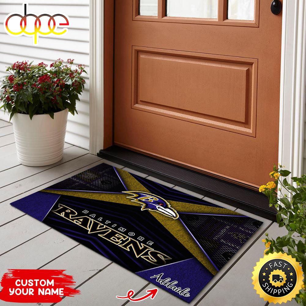 Baltimore Ravens NFL Custom Doormat For Sports Enthusiast This Year Bhmnng