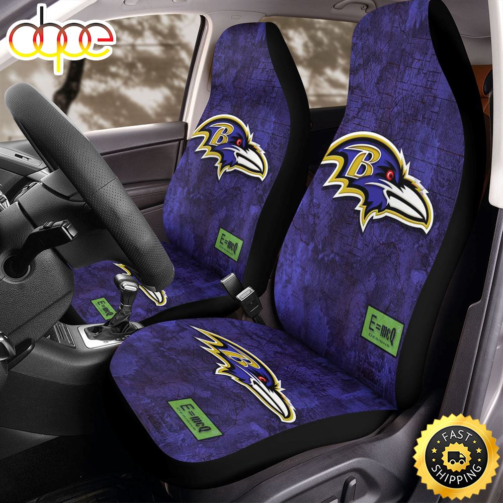 Baltimore Ravens Wallpaper Car Seat Covers Eoxrwt