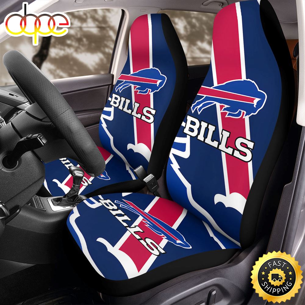 Buffalo Bills Football Team Car Seat Covers Fqrggv