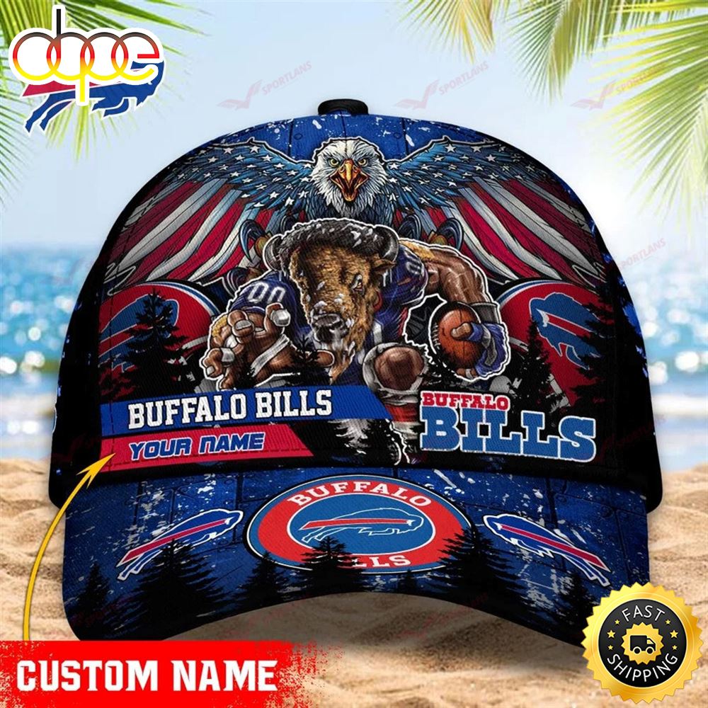 Buffalo Bills Bleached - Custom Hats