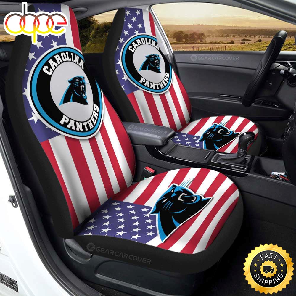Carolina Panthers Car Seat Covers Custom Car Decor Accessories Fcm2jg