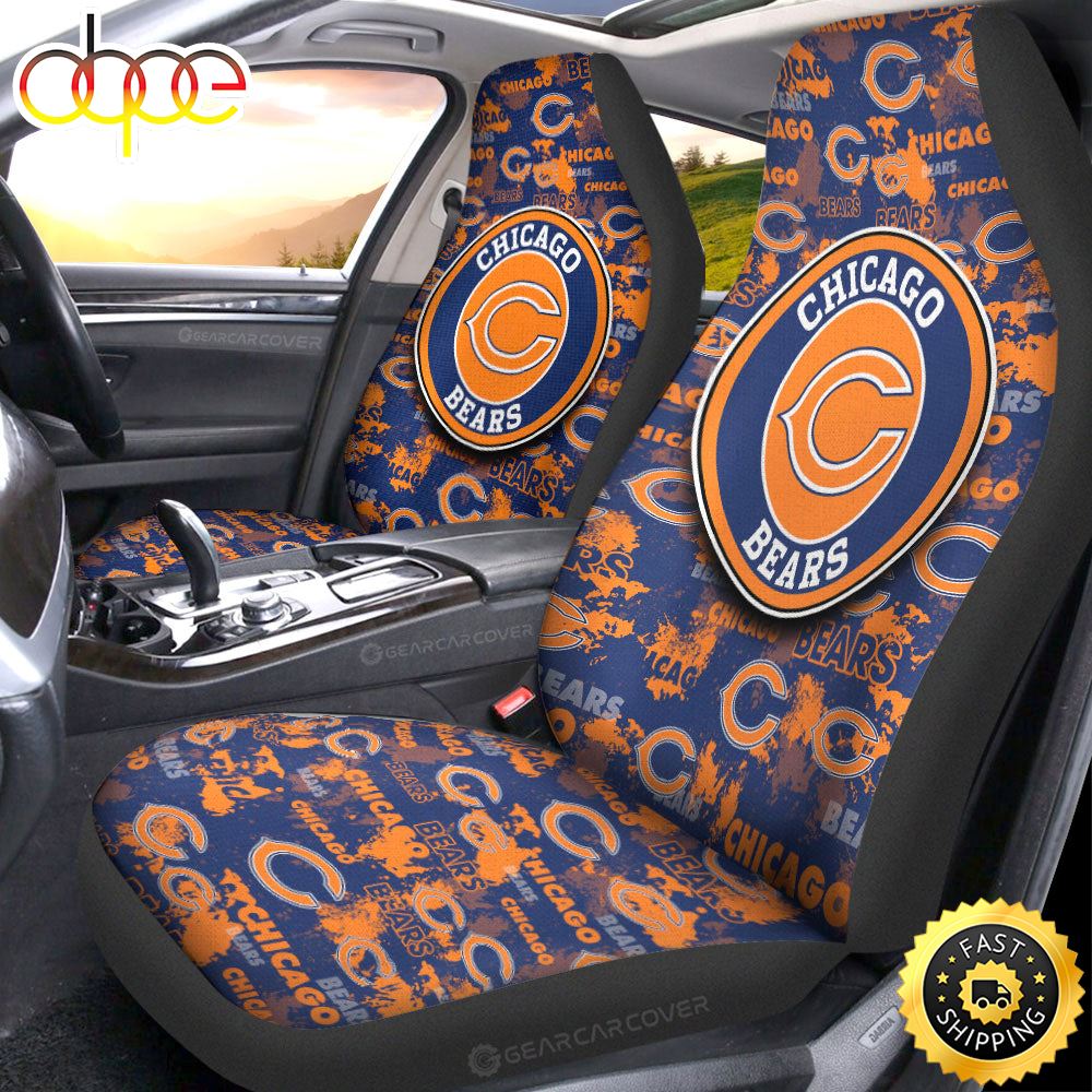 Chicago Bears Car Seat Covers Custom Car Accessories 8523 Jwi9fs