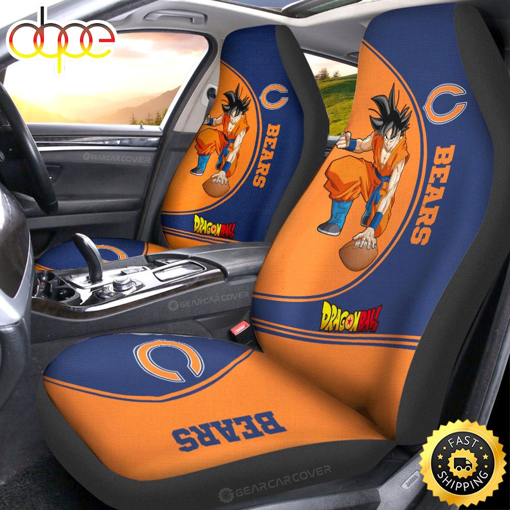 Chicago Bears Car Seat Covers Custom Car Accessories For Fans Gx4gng