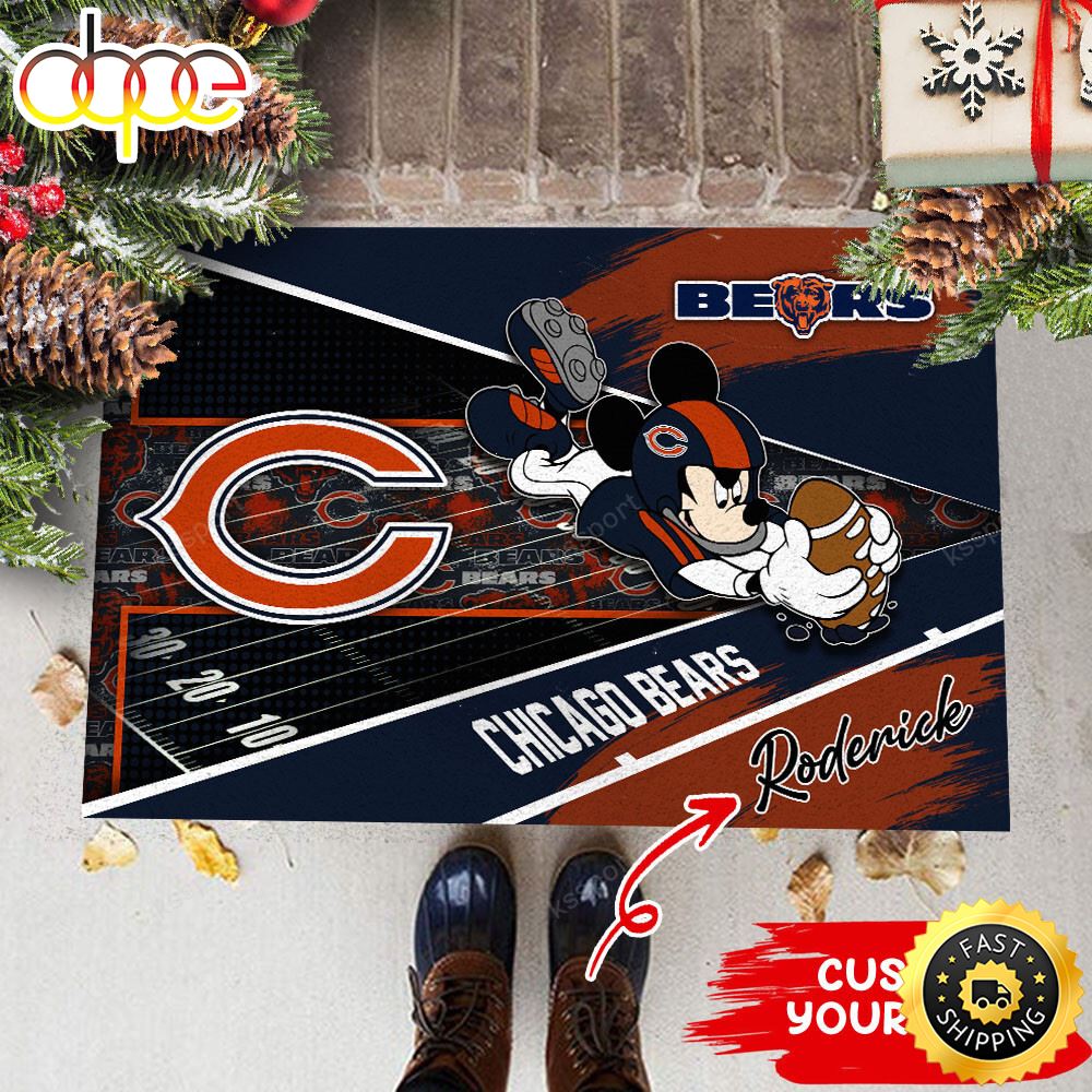 Chicago Bears NFL Custom Doormat For This Season Inuocc