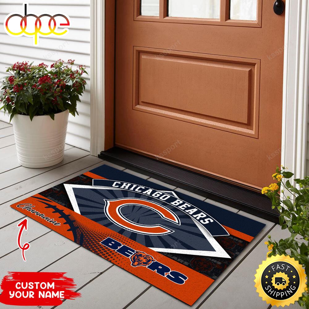 Chicago Bears NFL Personalized Doormat For This Season Ln1u6w