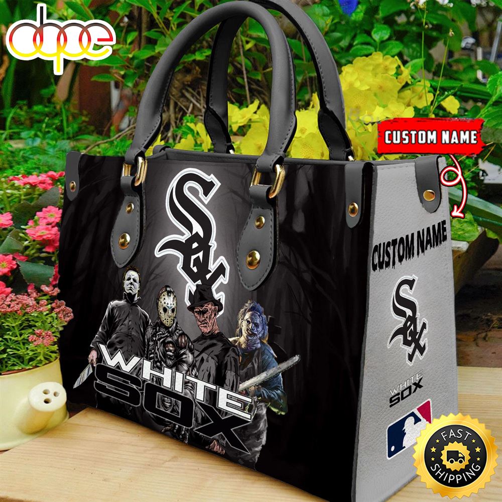 Chicago White Sox MLB Halloween Women Leather Hand Bag Kko4fd