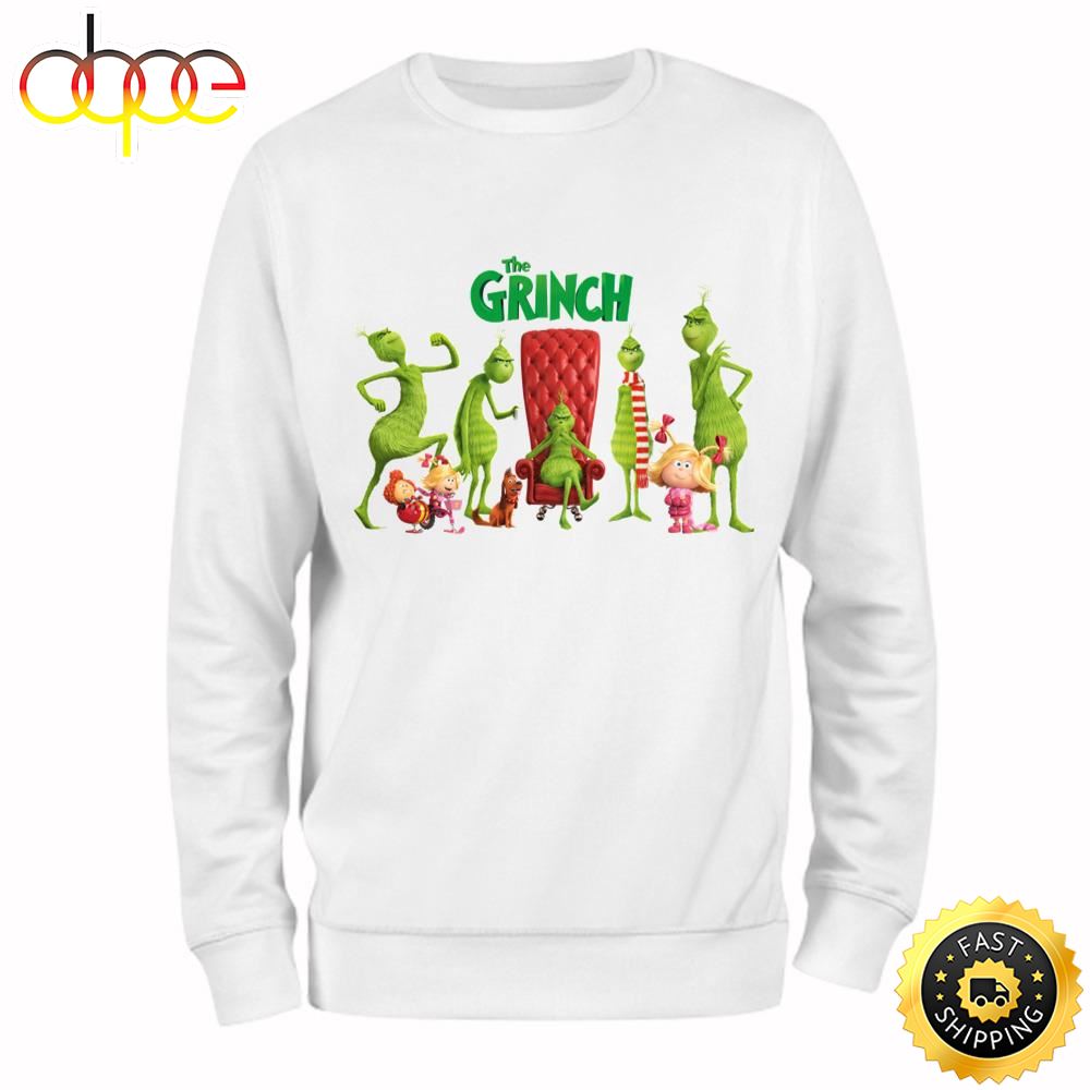 Christmas The Grinch Merry Christmas Grinch Christmas T Shirt C5pqi3