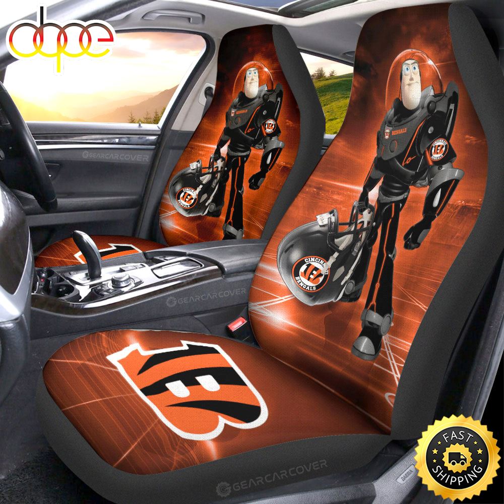 Cincinnati Bengals Car Seat Covers Custom Car Accessories For Fan Azzvwy