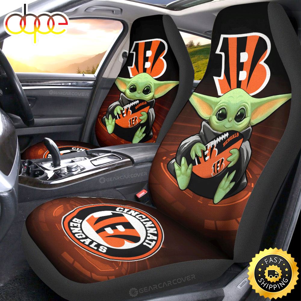Cincinnati Bengals Car Seat Covers Custom Car Accessories Jzebyi