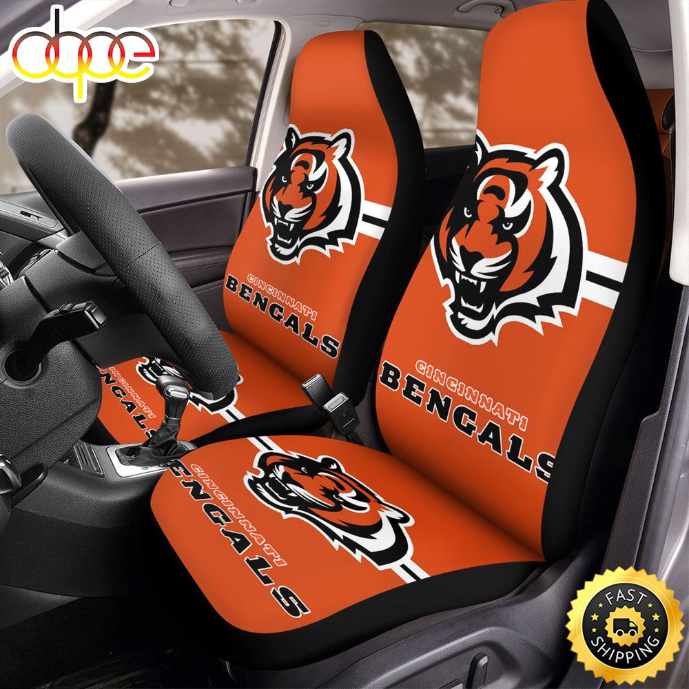 Cincinnati Bengals Logo Car Seat Covers Jvlnlj