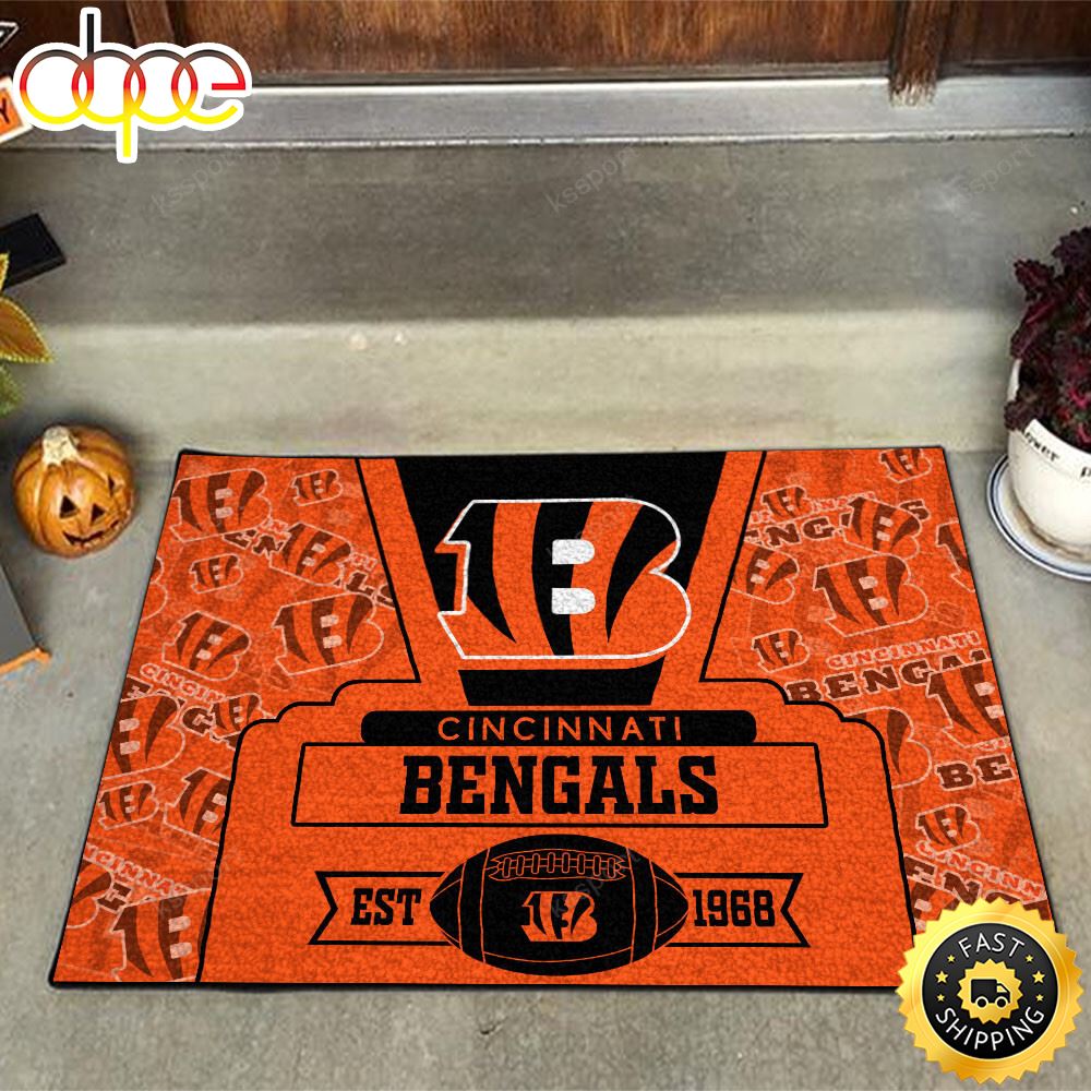 Cincinnati Bengals NFL Doormat For This Season Vctxgp