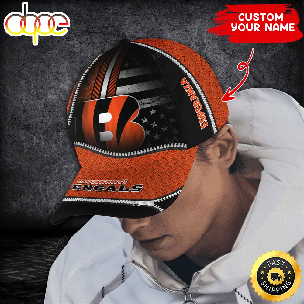 Cincinnati Bengals Nfl Personalize Cap Steel Style Trending Season Xyb41x