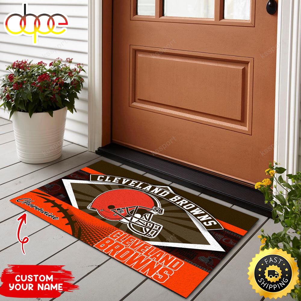 Cleveland Browns NFL Personalized Doormat For This Season Riodjb