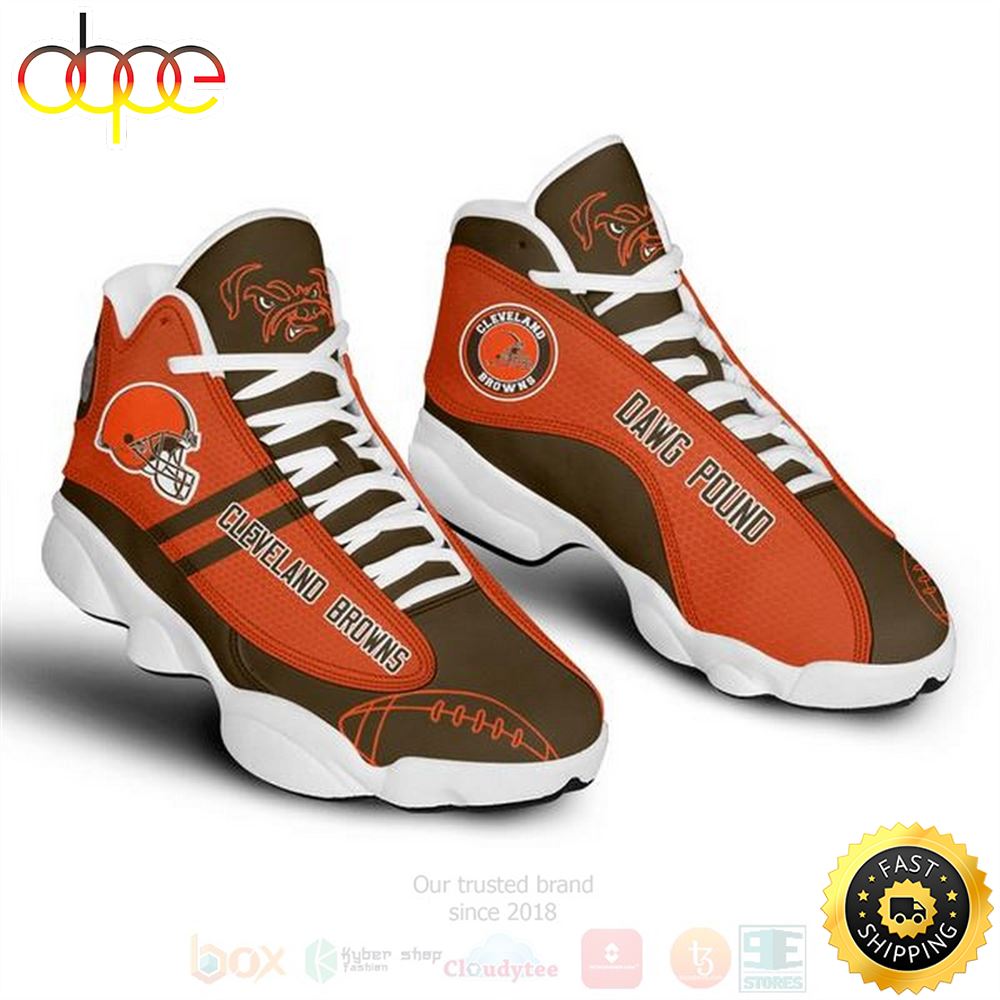 Cleveland Browns Nfl Air Jordan 13 Shoes 3 Dbdbqm