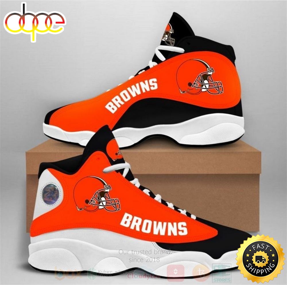 Cleveland Browns Nfl Air Jordan 13 Shoes Qhbnyl