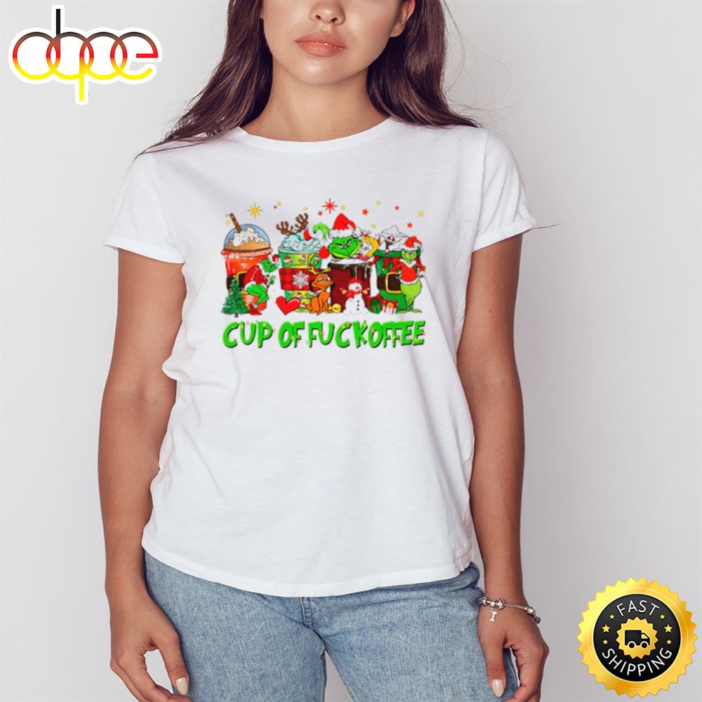 Cup Coffeegrinch Winter Christmas 2023 Shirt Dr3ee3