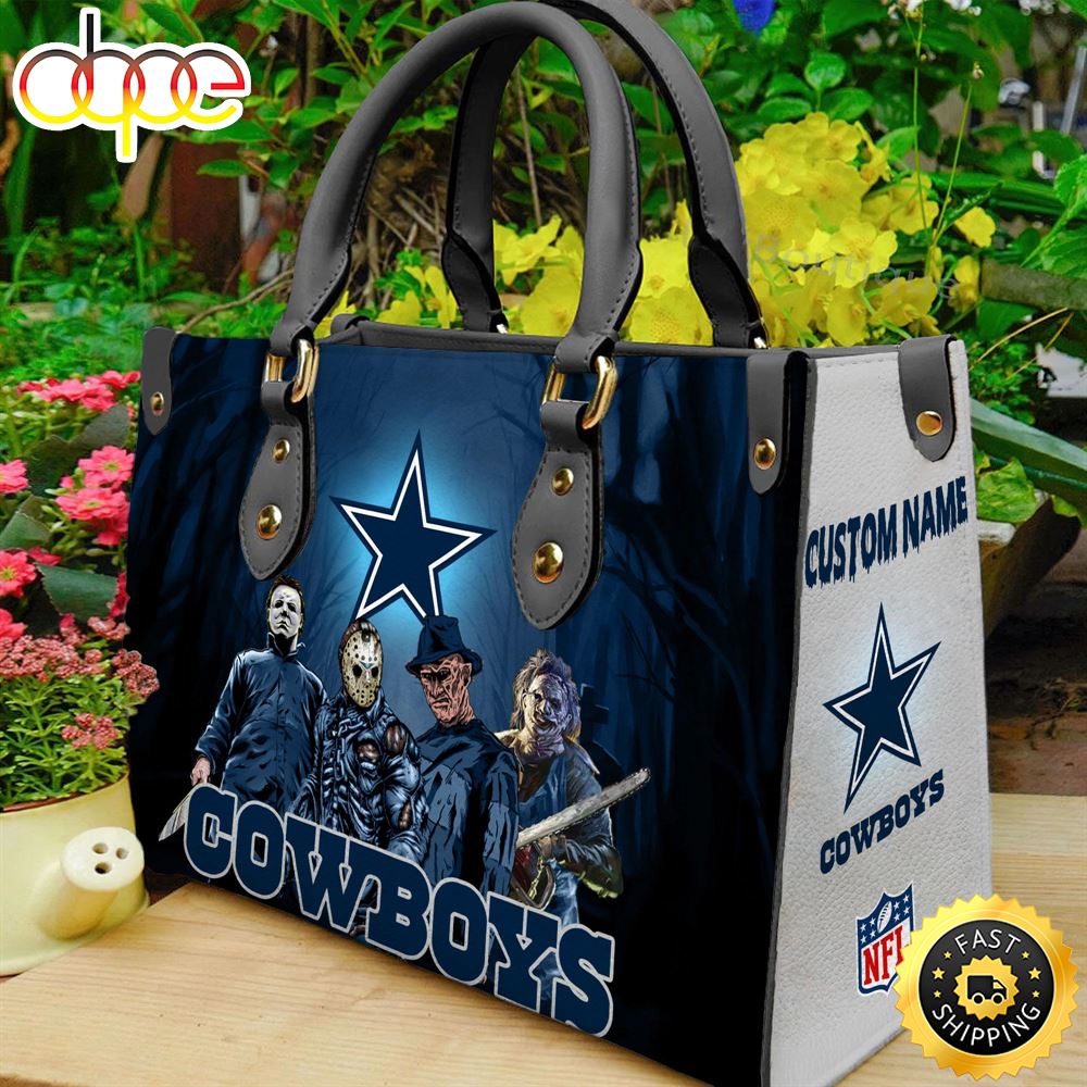 Dallas Cowboys NFL Halloween Women Leather Hand Bag Chdjca