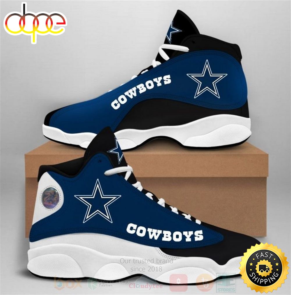Dallas Cowboys Nfl Air Jordan 13 Shoes 2 Usjeuw