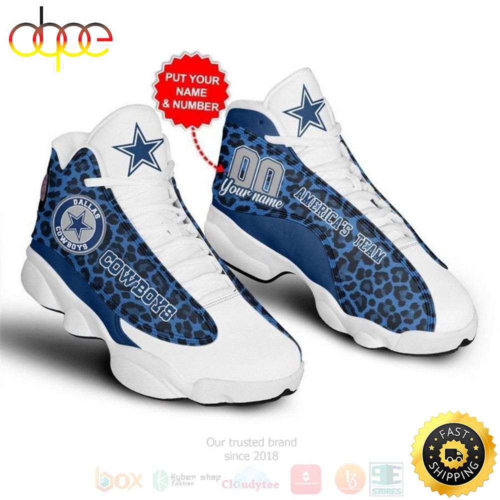 Dallas Cowboys Nfl Personalized Air Jordan 13 Shoes 2 Hkwauw