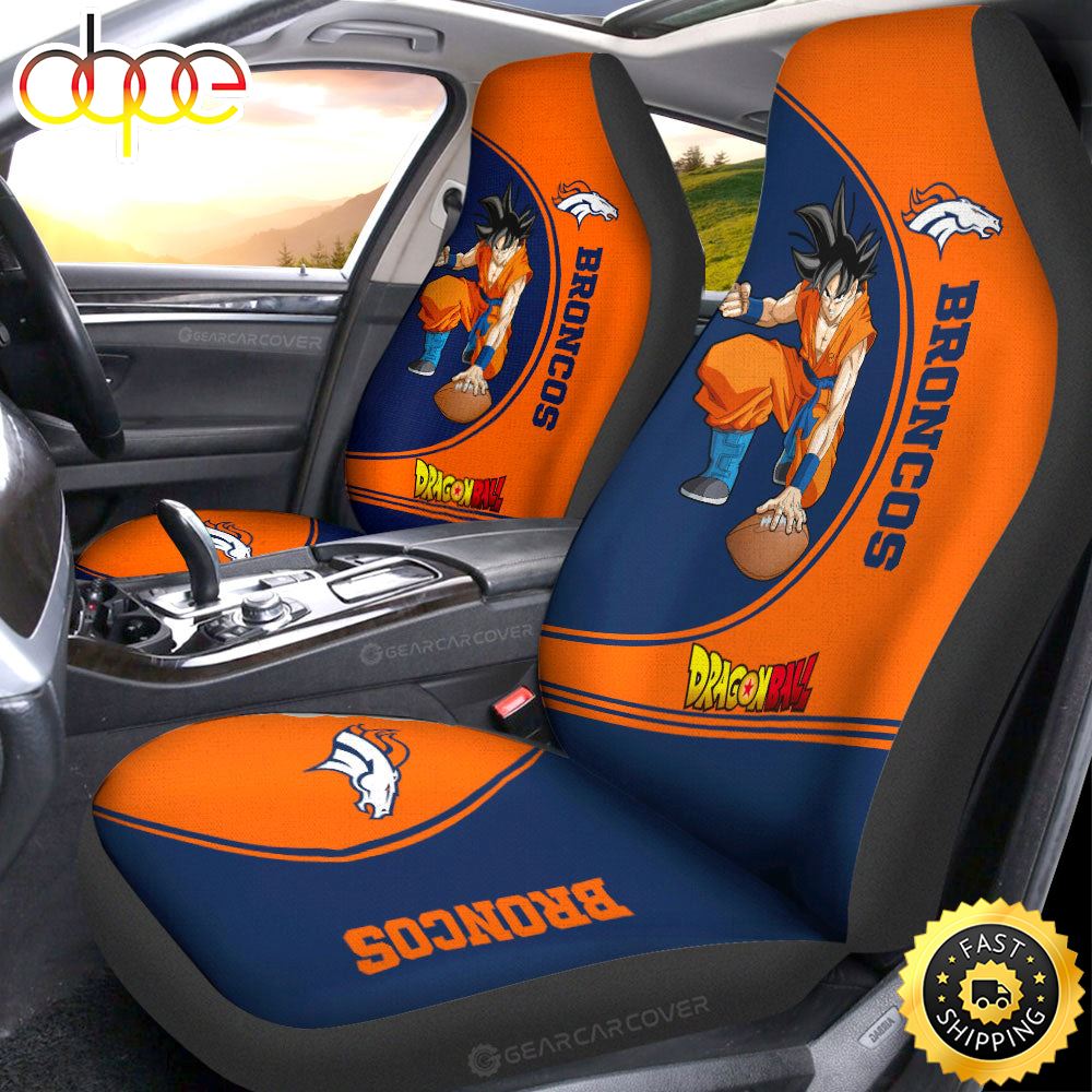 Denver Broncos Car Seat Covers Custom Car Accessories For Fans Aly7rf