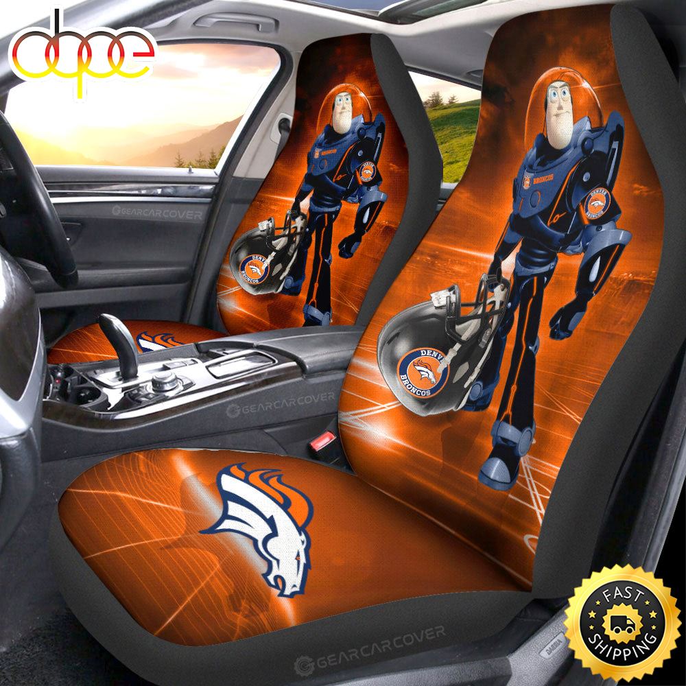Denver Broncos Car Seat Covers Custom Car Accessories Ql3hay