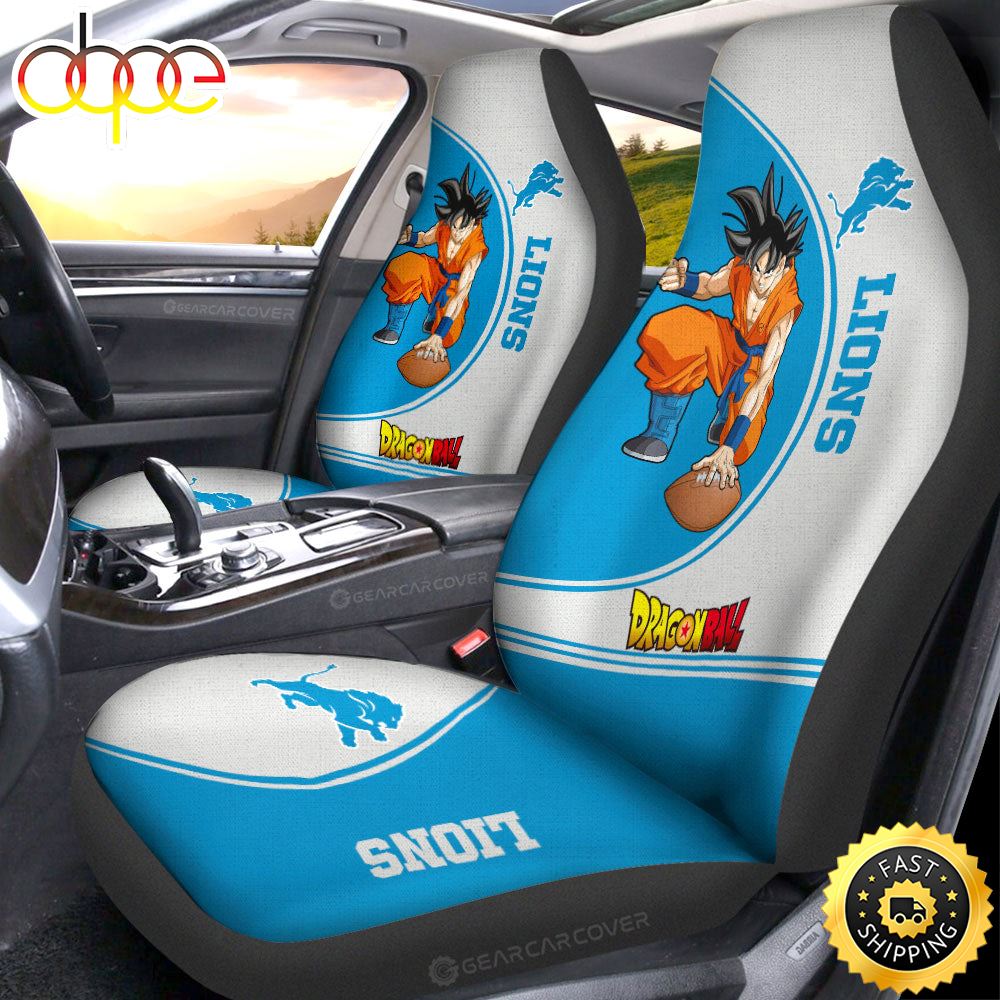 Detroit Lions Car Seat Covers Custom Car Accessories For Fans 8768 Lcheyo