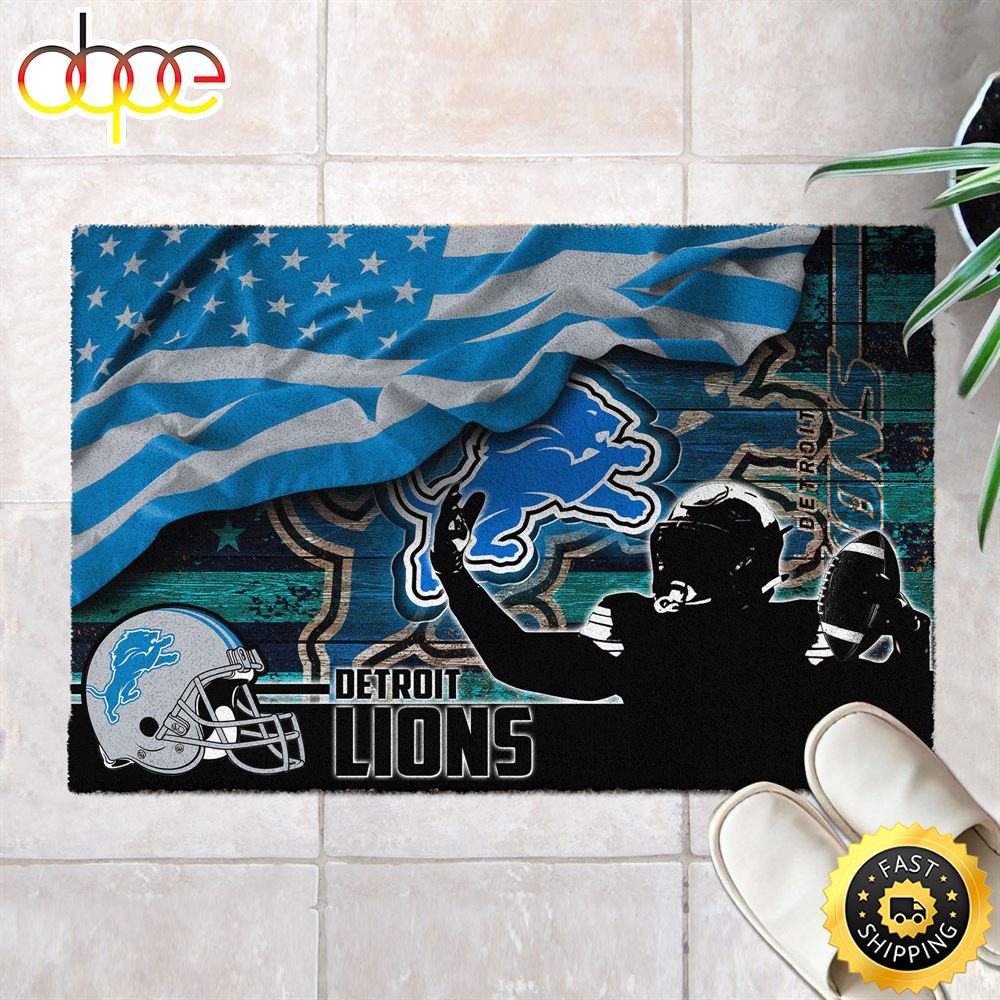 Detroit Lions NFL Doormat For Your This Sports Season Fkqpw5