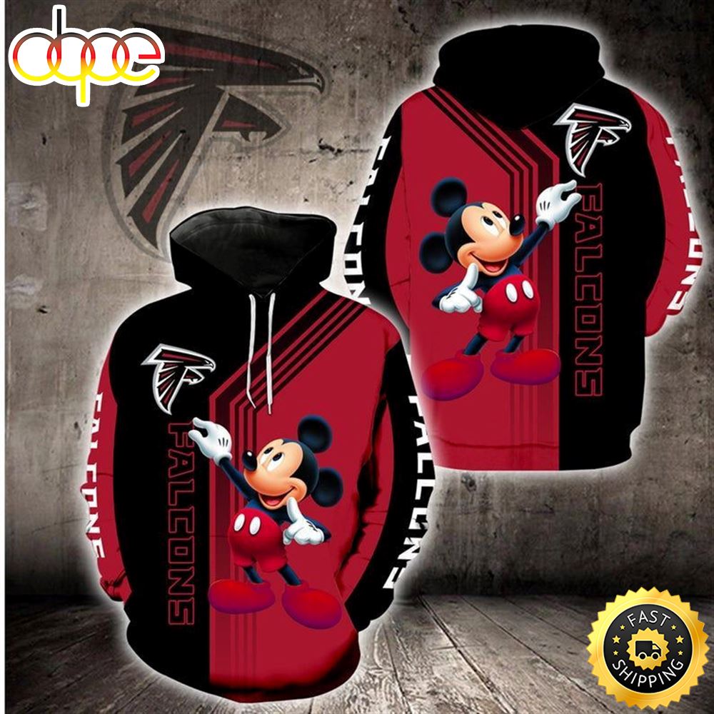 Disney Mickey Atlanta Falcons 22 Nfl Gift For Fan 3d All Over Print Shirt Vsxfzk