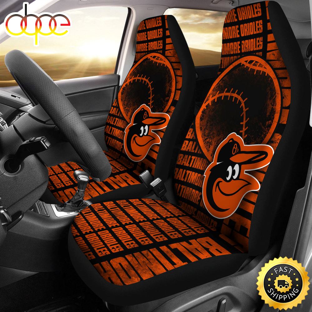 Gorgeous The Victory Baltimore Orioles Car Seat Covers Psfu57