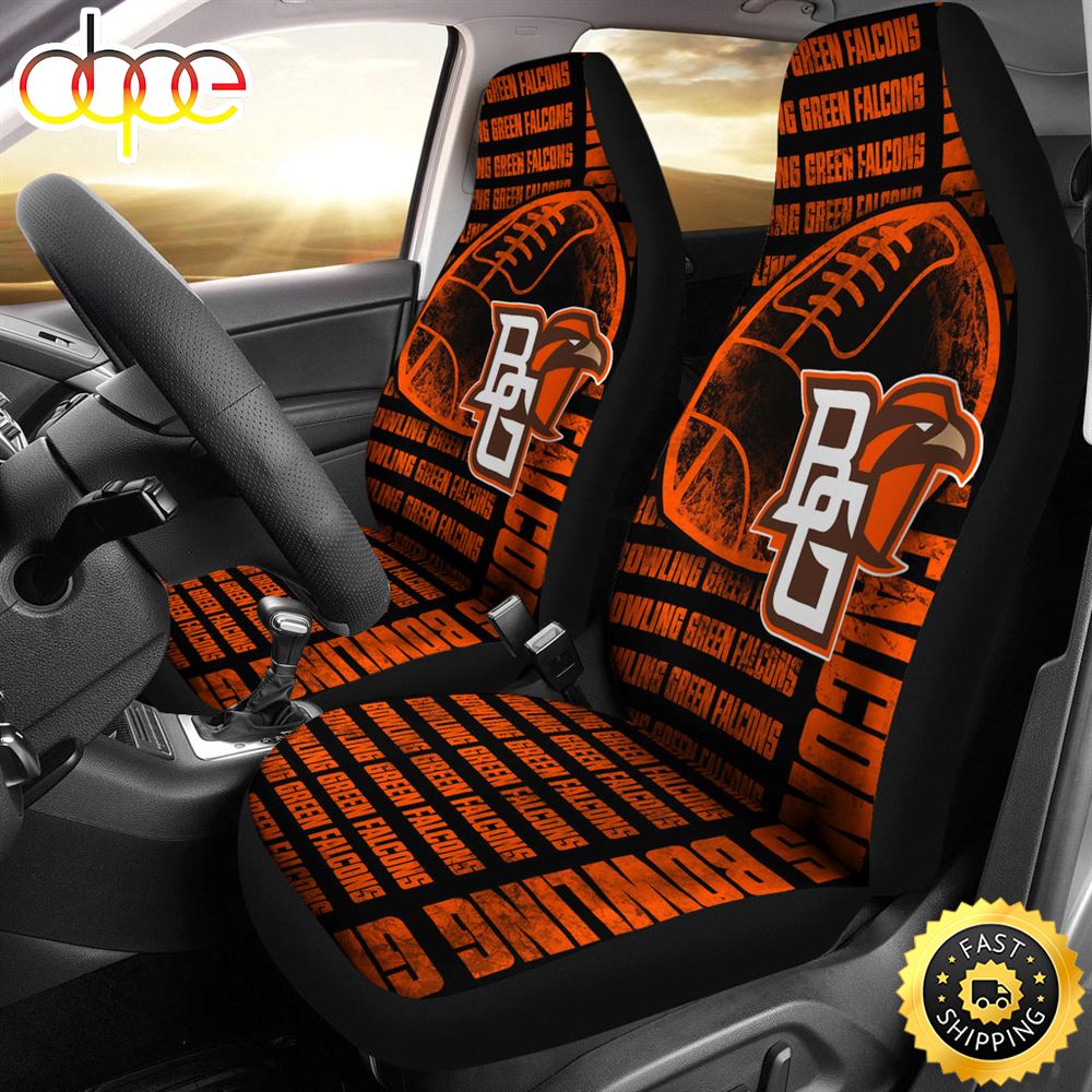 Gorgeous The Victory Bowling Green Falcons Car Seat Covers Blrlfc