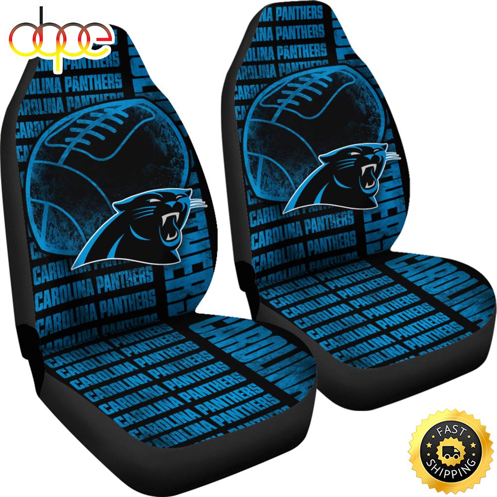 Gorgeous The Victory Carolina Panthers Car Seat Covers Dtq1oh
