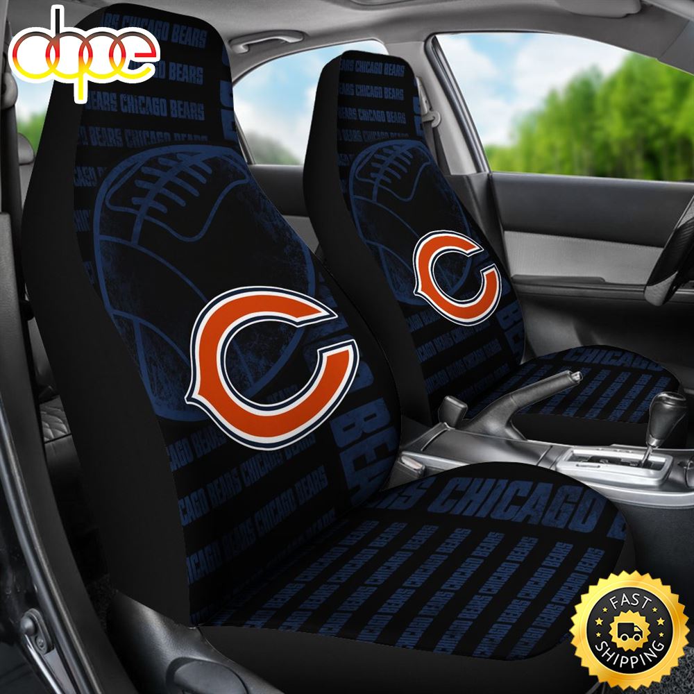 Gorgeous The Victory Chicago Bears Car Seat Covers Zermow
