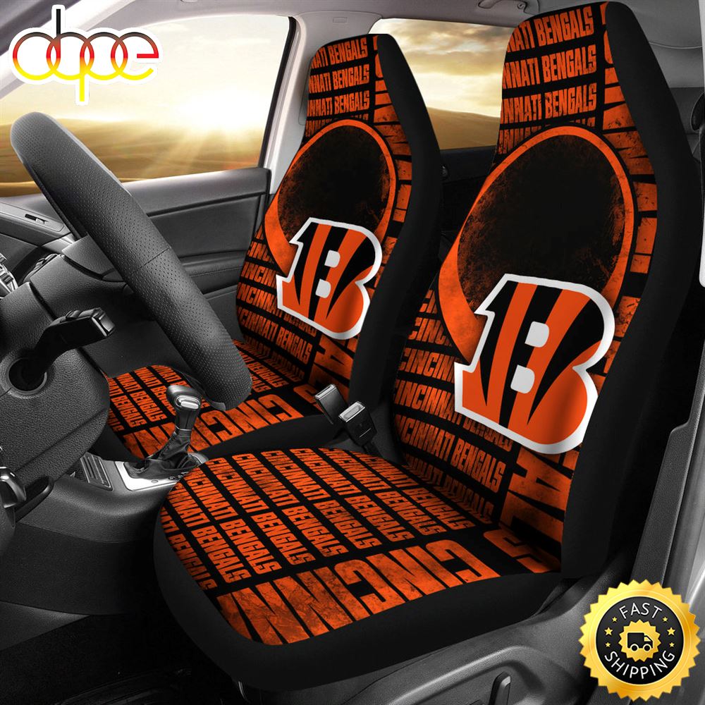 Gorgeous The Victory Cincinnati Bengals Car Seat Covers I4xigd