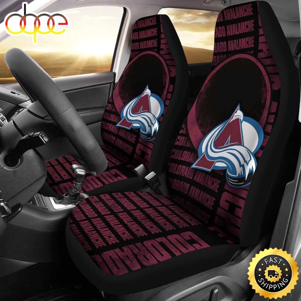 Gorgeous The Victory Colorado Avalanche Car Seat Covers Xmfomq