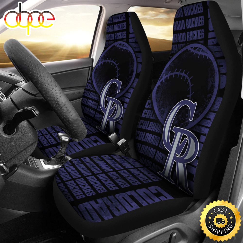 Gorgeous The Victory Colorado Rockies Car Seat Covers Becyud