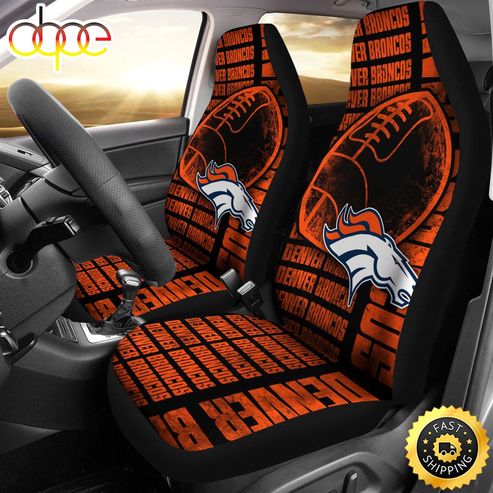 Gorgeous The Victory Denver Broncos Car Seat Covers Slhy93