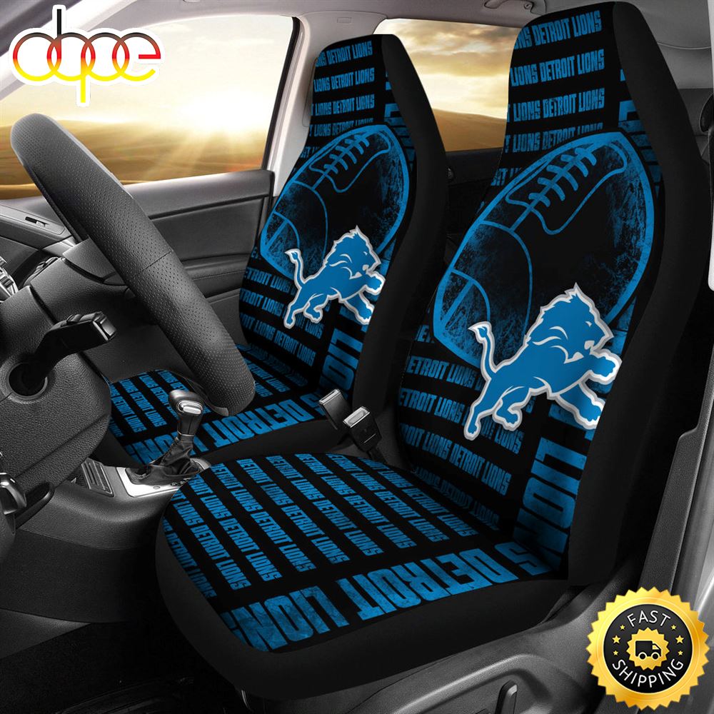 Gorgeous The Victory Detroit Lions Car Seat Covers Qznk6d