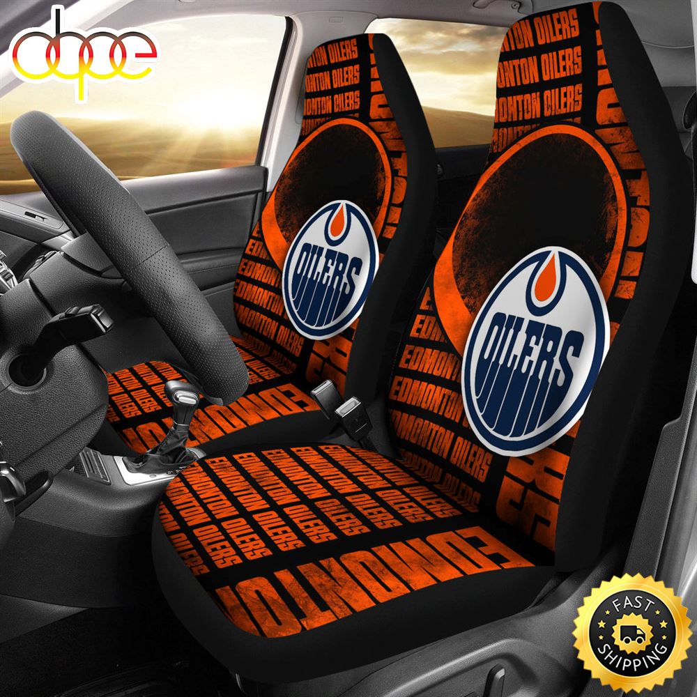 Gorgeous The Victory Edmonton Oilers Car Seat Covers Ruvn4h