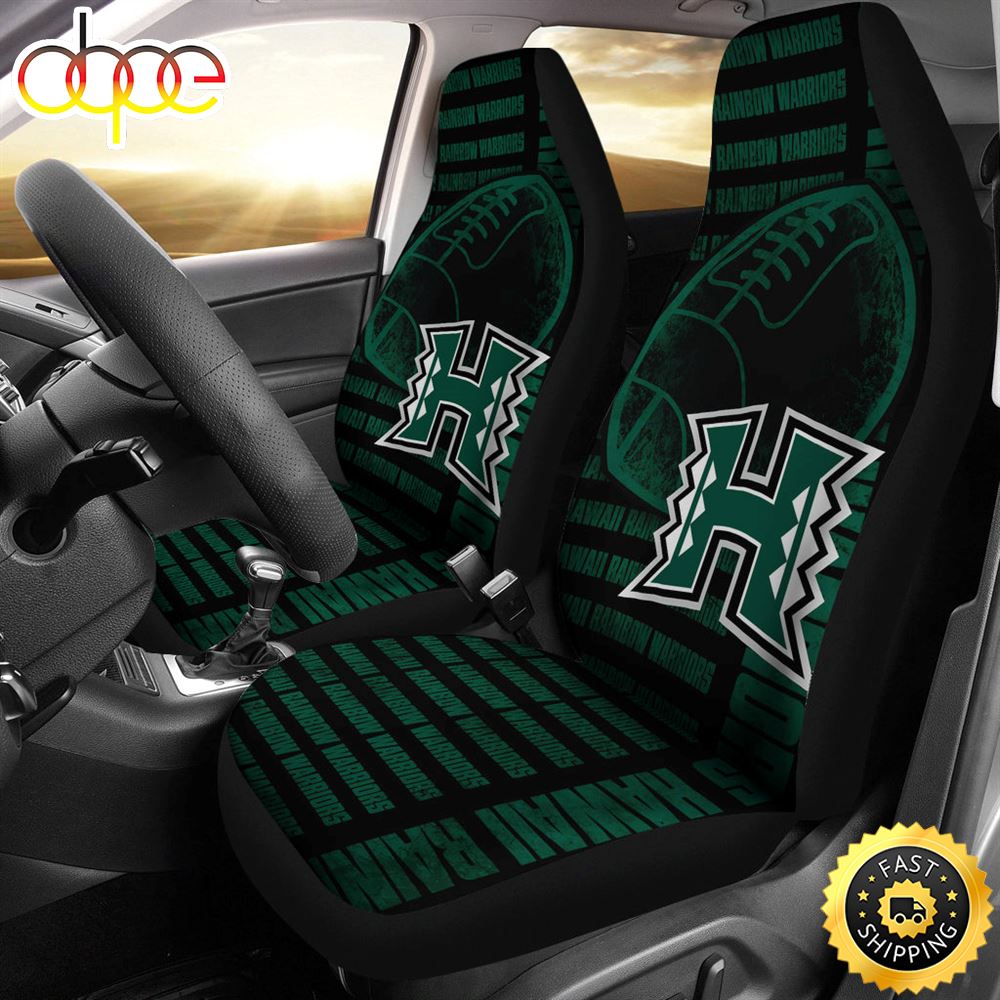 Gorgeous The Victory Hawaii Rainbow Warriors Car Seat Covers Q5hgq8