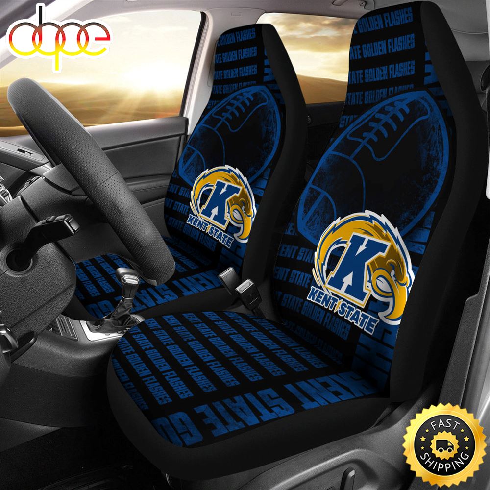 Gorgeous The Victory Kent State Golden Flashes Car Seat Covers Skle4v