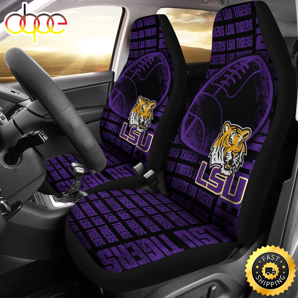 Gorgeous The Victory LSU Tigers Car Seat Covers Jlww4m