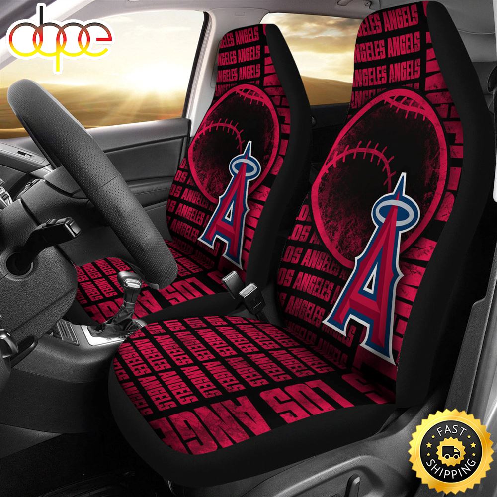 Gorgeous The Victory Los Angeles Angels Car Seat Covers Yrmele