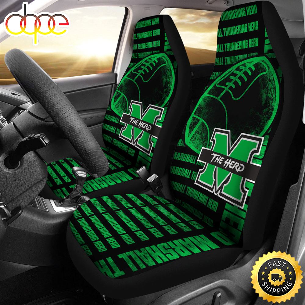 Gorgeous The Victory Marshall Thundering Herd Car Seat Covers Ygjsir