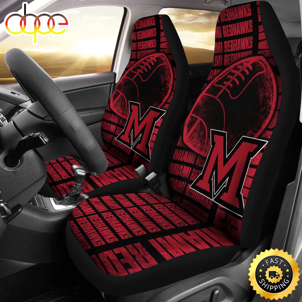 Gorgeous The Victory Miami RedHawks Car Seat Covers Itqibw