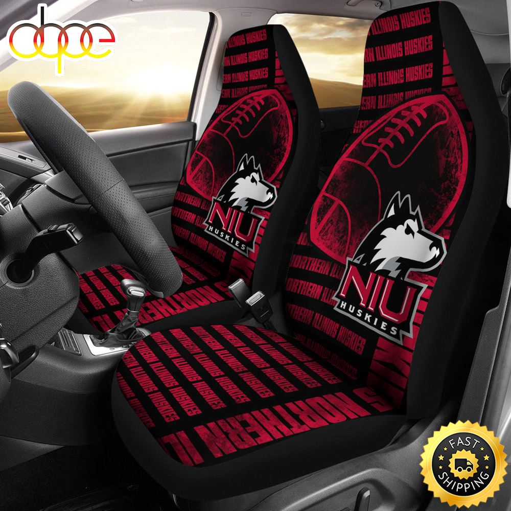 Gorgeous The Victory Northern Illinois Huskies Car Seat Covers Krfobp