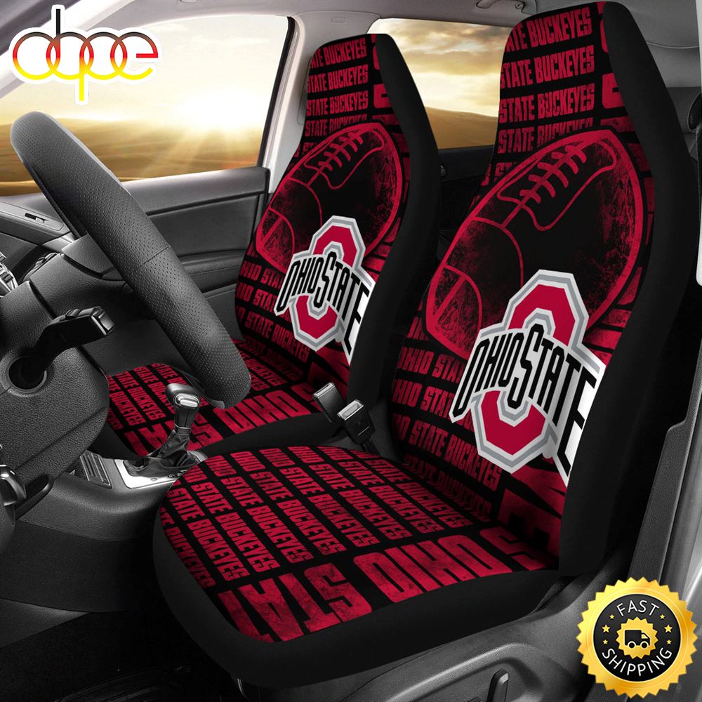 Gorgeous The Victory Ohio State Buckeyes Car Seat Covers Tndrka