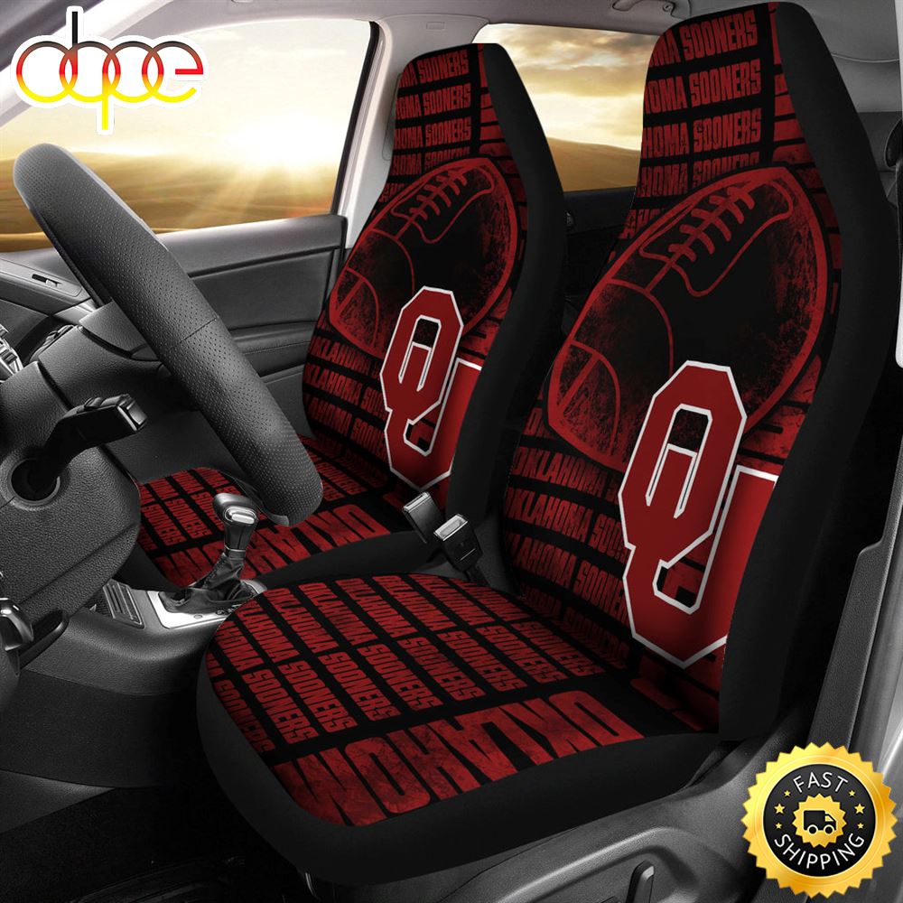 Gorgeous The Victory Oklahoma Sooners Car Seat Covers Ps3sus